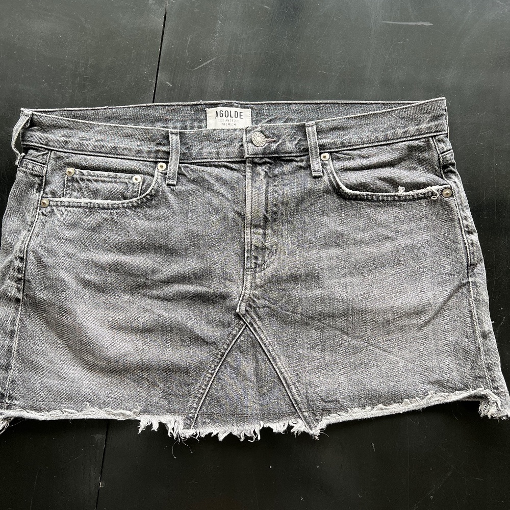 AGOLD short skirt Denim